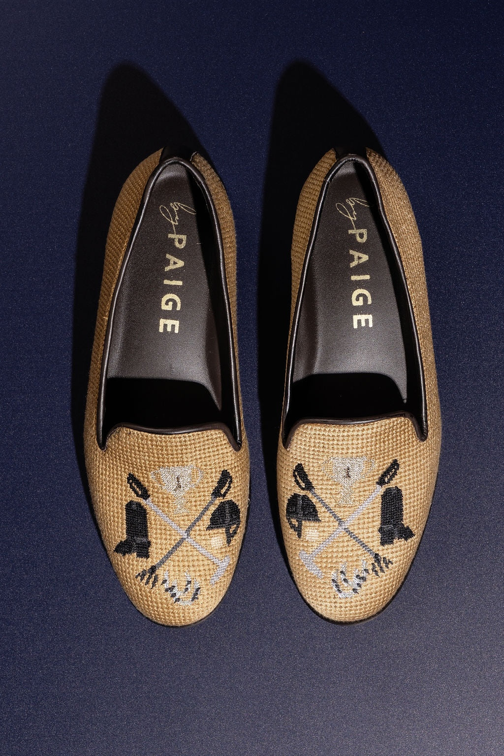 Equestrian Needlepoint Loafer
