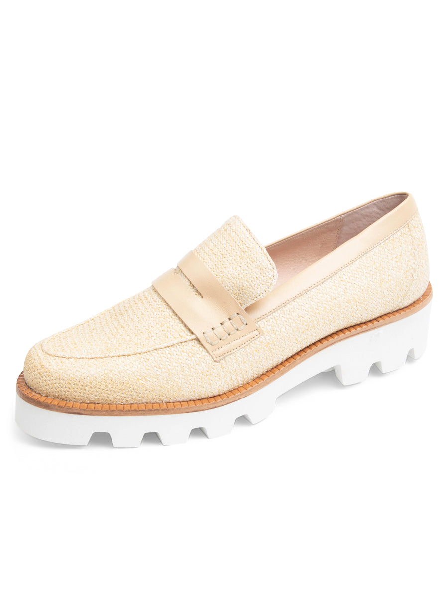 Vince Lug Sole Penny Loafer