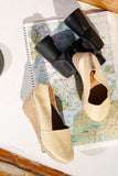 Mallorca Square Closed Toe Espadrille
