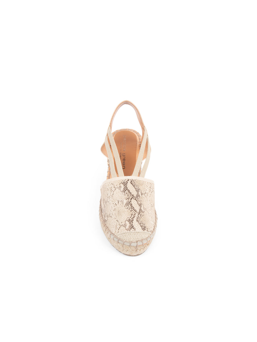 Seville Closed Toe Slingback with Elastic Strap