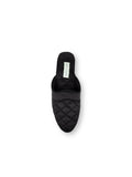 Jackie Satin Quilted Slipper