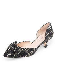 Black/Gold Tweed