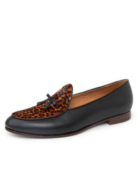 Black/Leopard