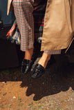 Henley Boat Shoe Driver in Croc
