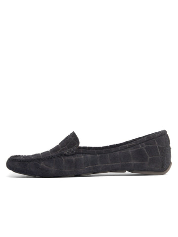 Jillian Driving Moccasin in Suede Croc Alternate View