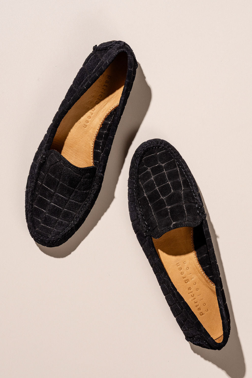 Jillian Driving Moccasin in Suede Croc