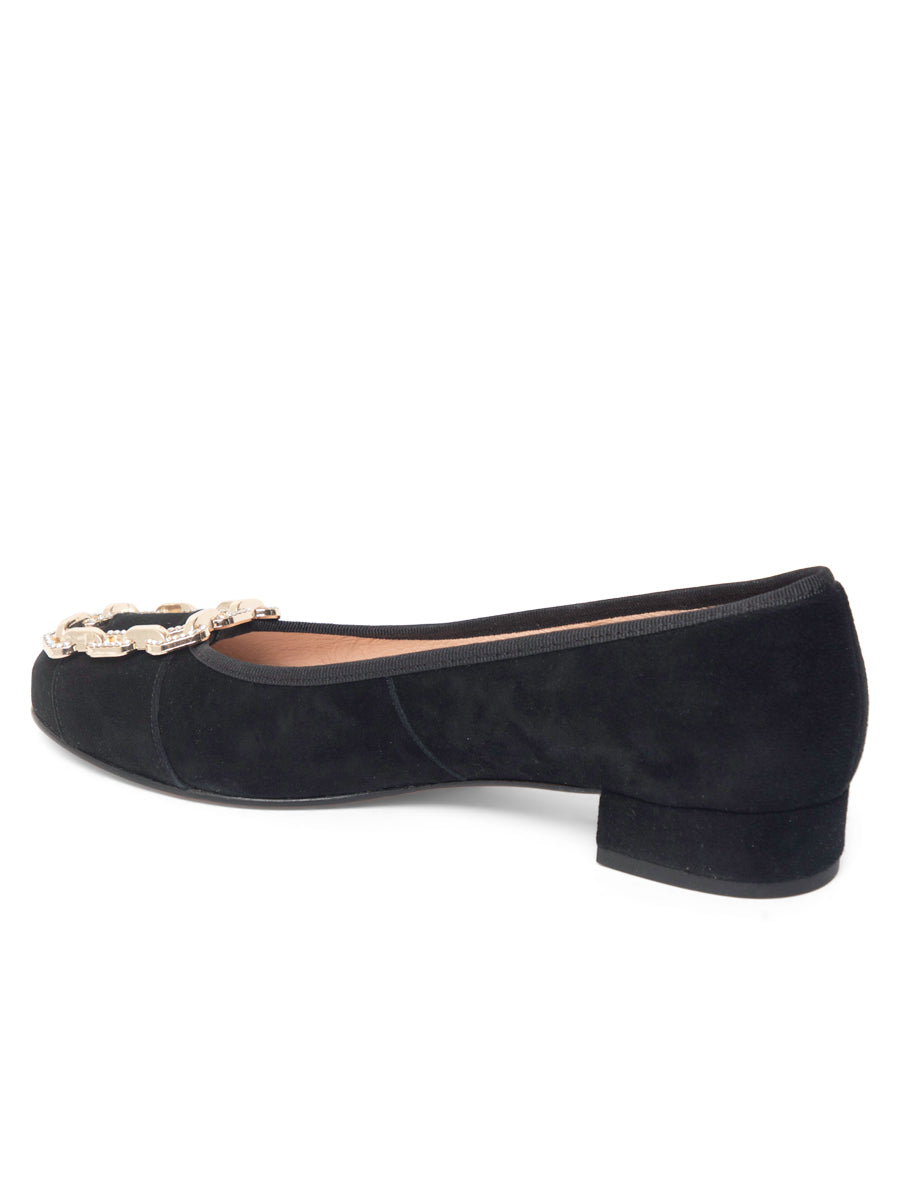 Celine Chain Link Block Heel