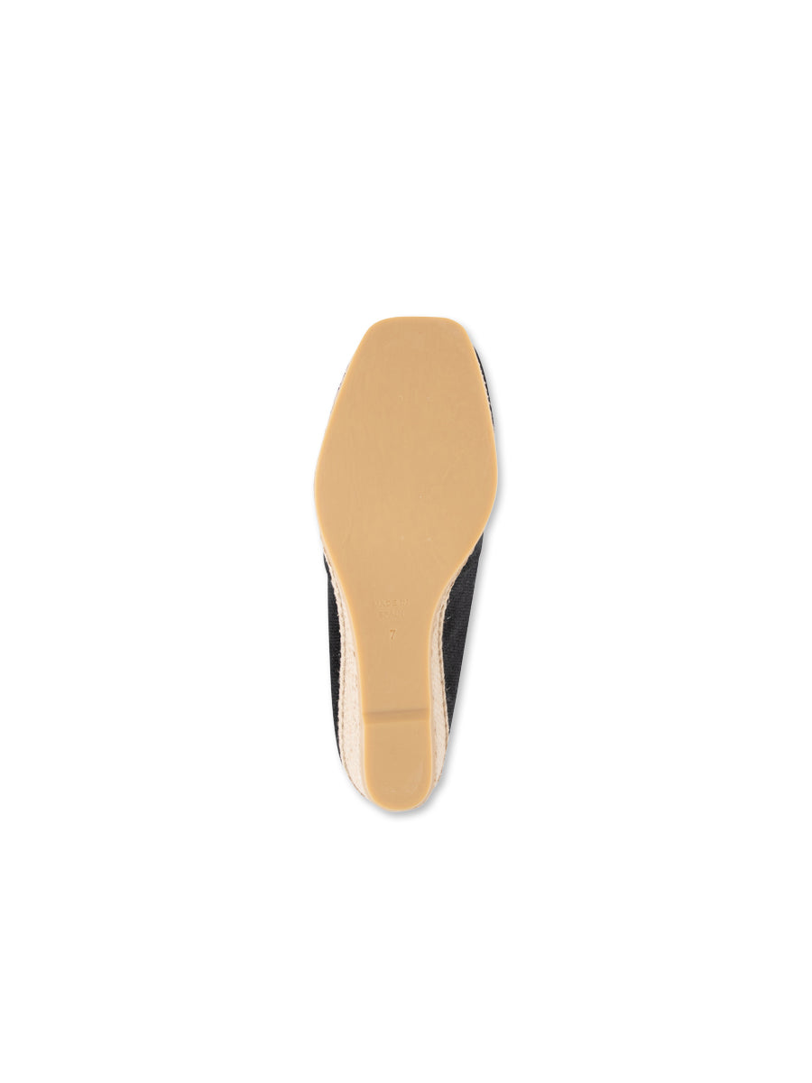 Mallorca Square Closed Toe Espadrille