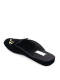 Antler Embroidered Slipper