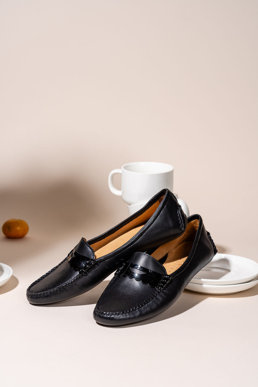 Janet Scalloped Driving Shoe