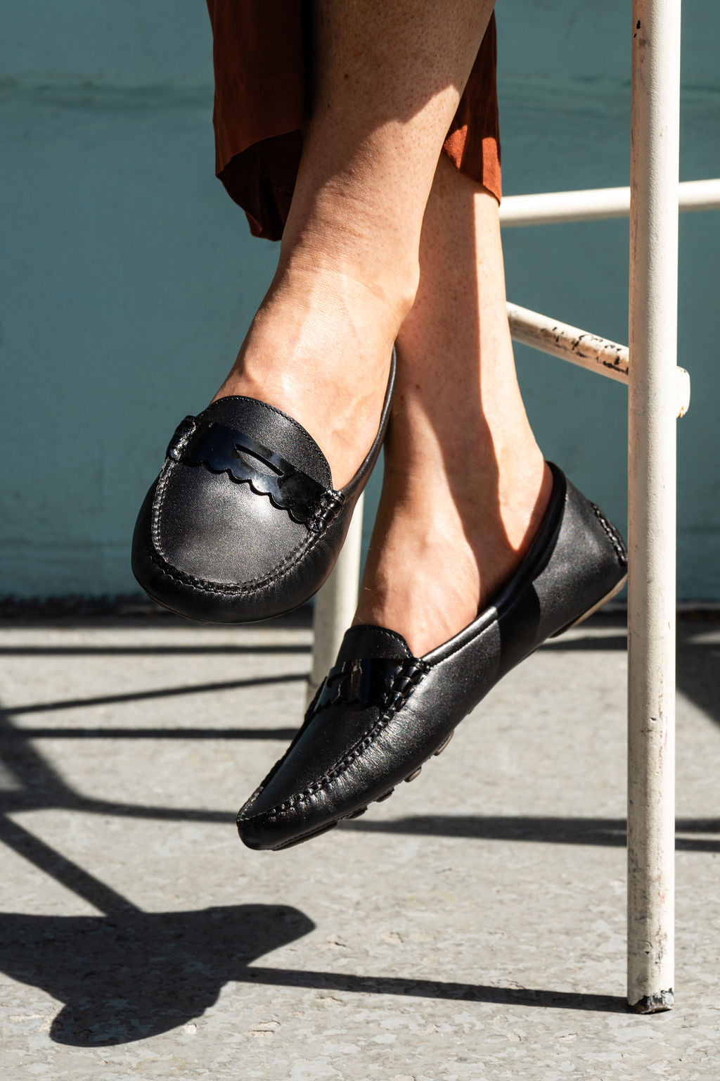Janet Scalloped Driving Shoe