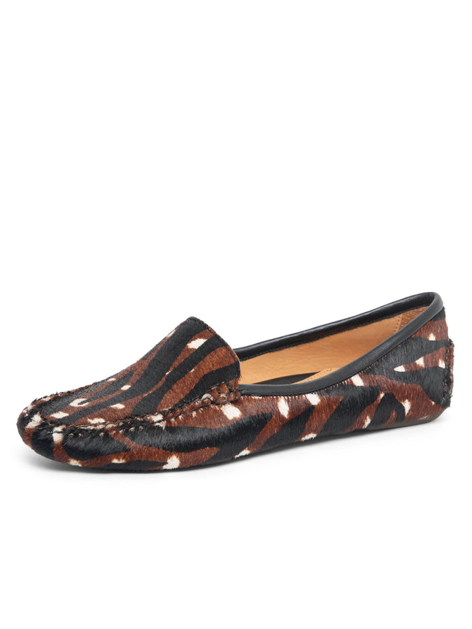 Jillian Driving Moccasin in Haircalf