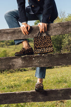 Harper Haircalf Top Handle Bag
