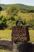 Harper Haircalf Top Handle Bag