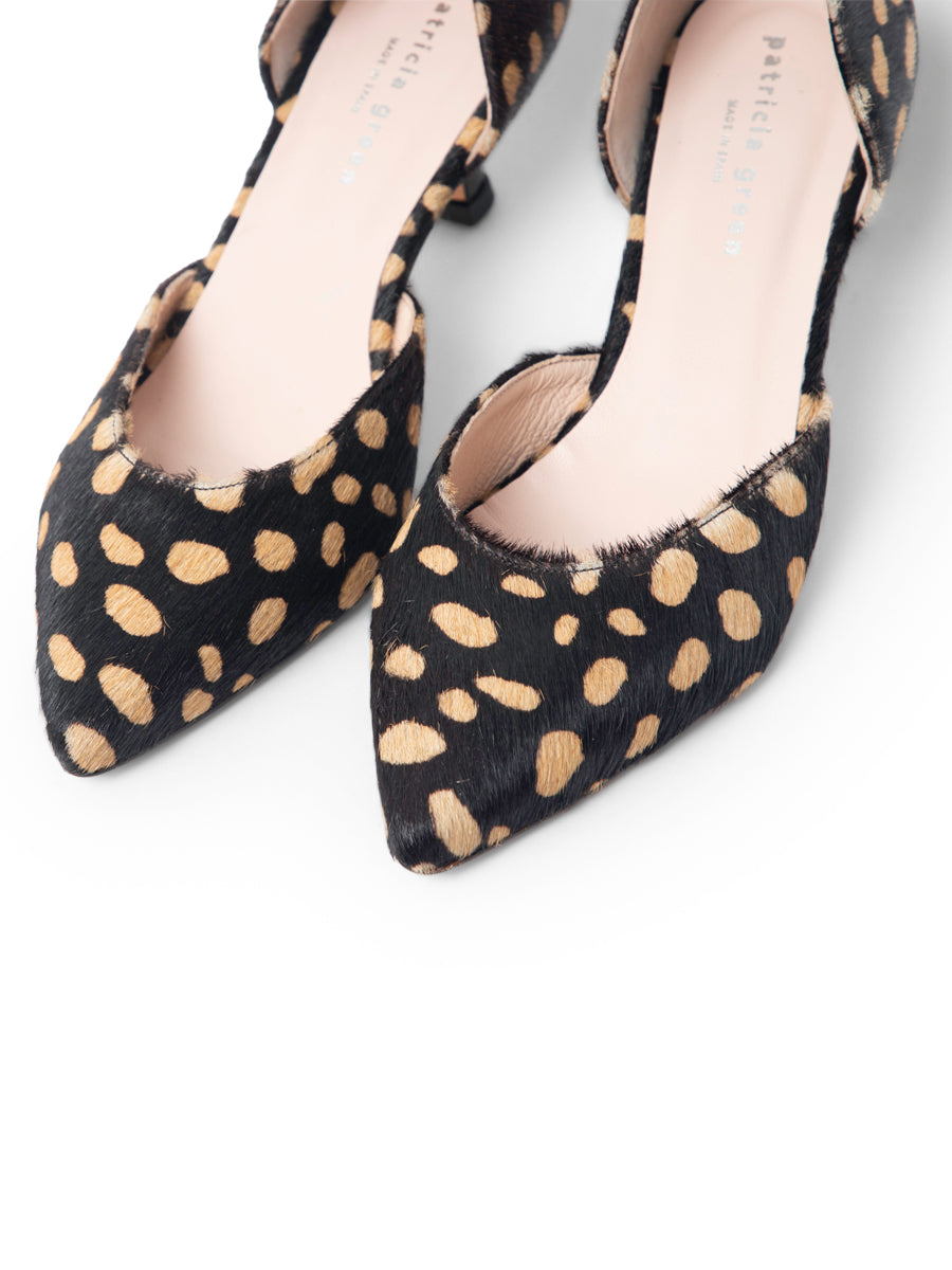 Elodie d'orsay kitten heel