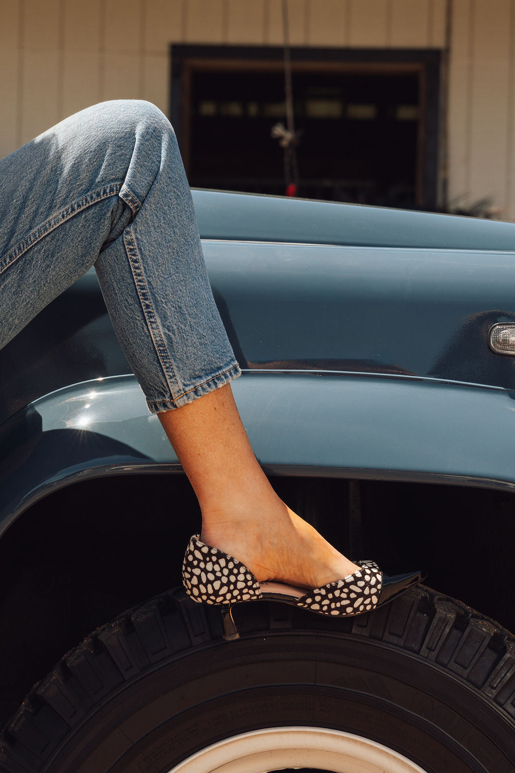 Ravello d'orsay kitten heel