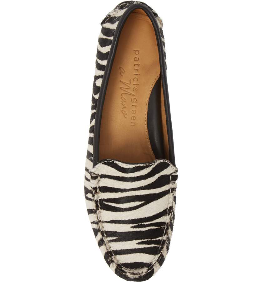 Jillian Driving Moccasin in Haircalf