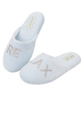 Relax Embroidered Slippers