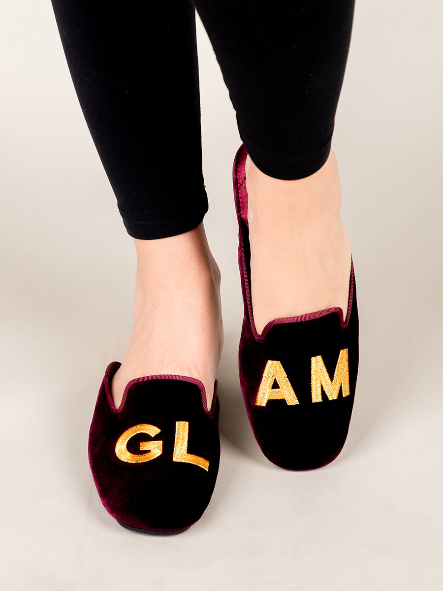 Glamour Velvet Slipper