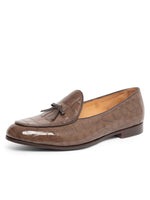 Chocolate Patent Croc Color