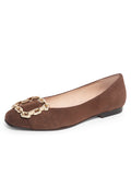 Celine Chain Link Embellished Flat