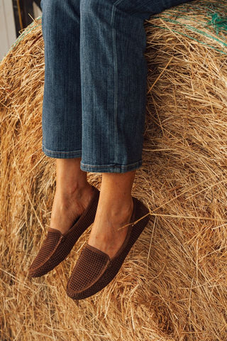 Barrie Perforated Driving Moccasin Alternate View