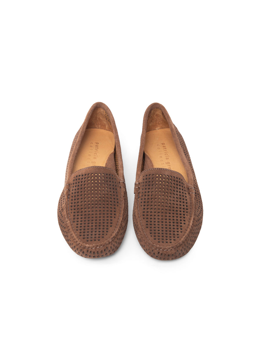 Barrie Perforated Driving Moccasin