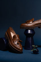 Beckham Tassel Lug Loafer
