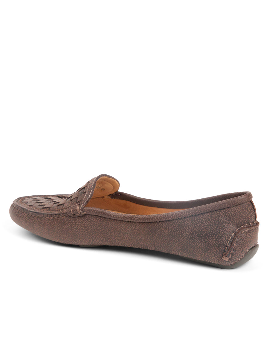 Kelly Woven Driving Moccasin