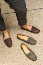 Kelly Woven Driving Moccasin
