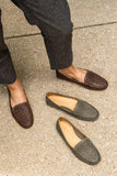 Kelly Woven Driving Moccasin