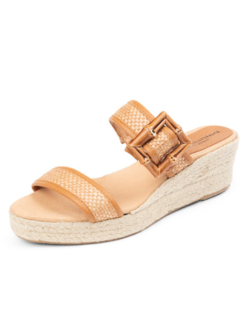 Soleil Bamboo Buckle Espadrille