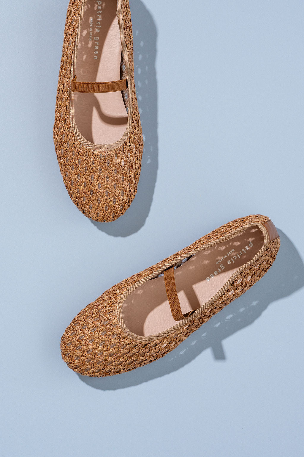 Monaco Raffia Ballet Flat