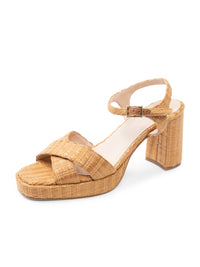 Cognac Raffia