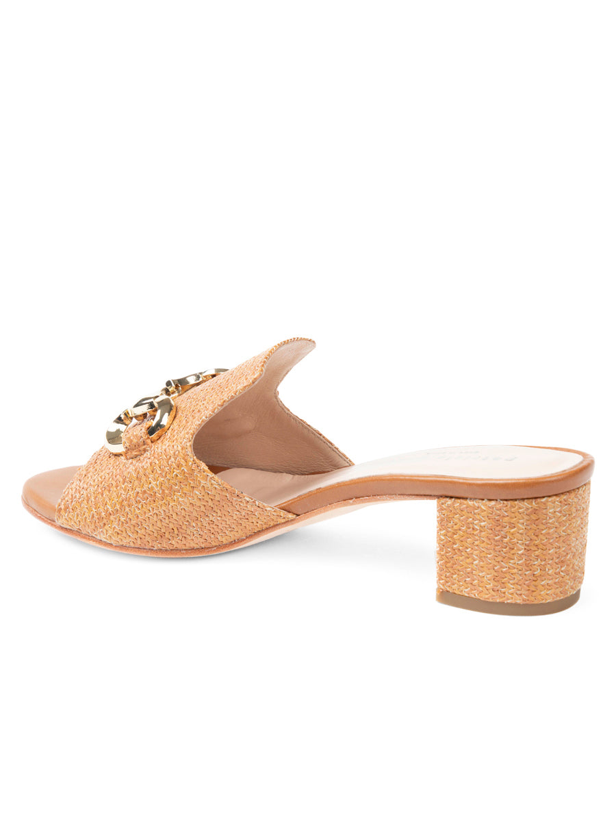 Harlow Horsebit Block Heel Sandal