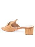 Harlow Horsebit Block Heel Sandal
