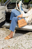 Harlow Horsebit Block Heel Sandal