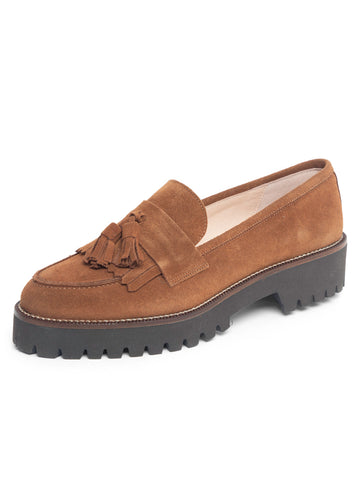 Beckham Tassel Lug Loafer