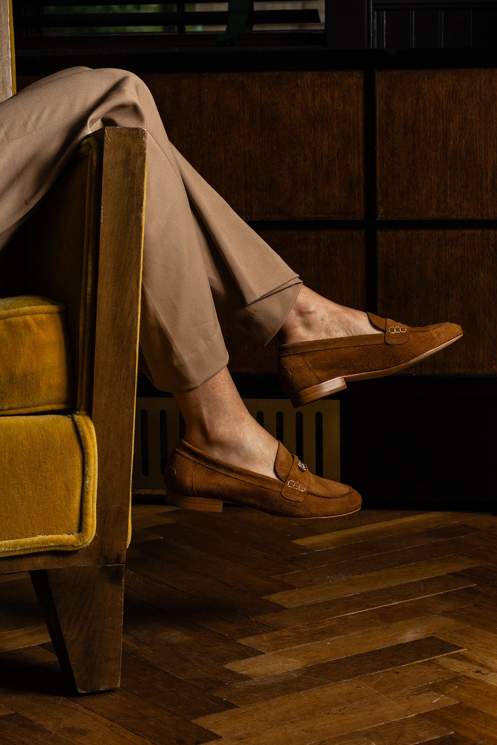 Vince Unlined Penny Loafer