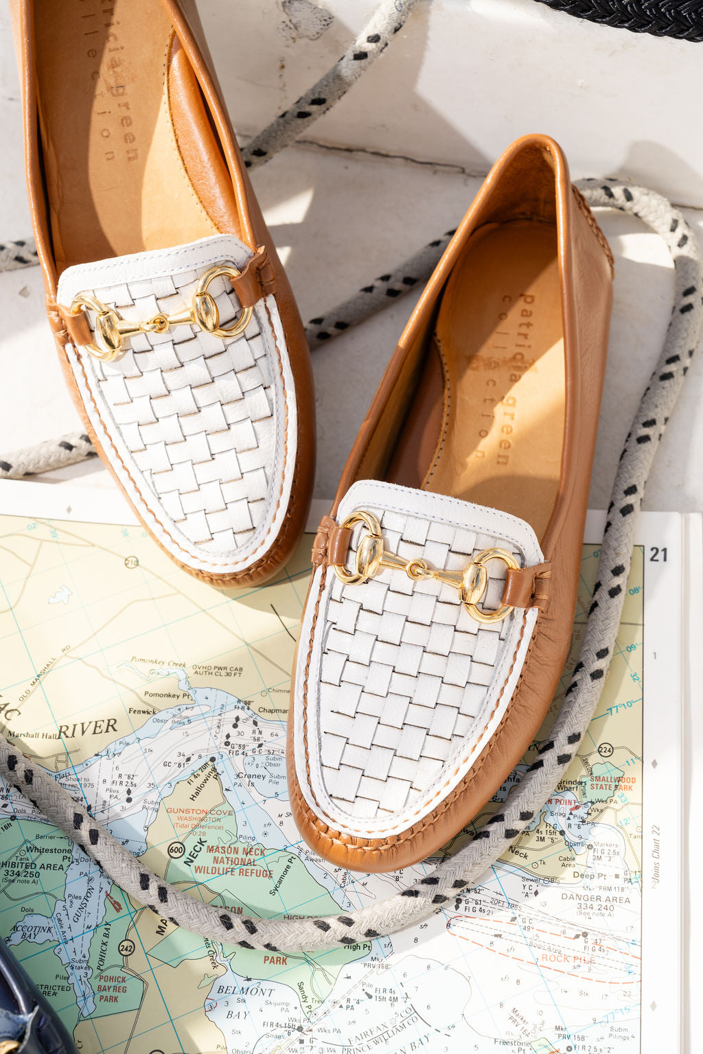 Kim Horsebit Woven Driver