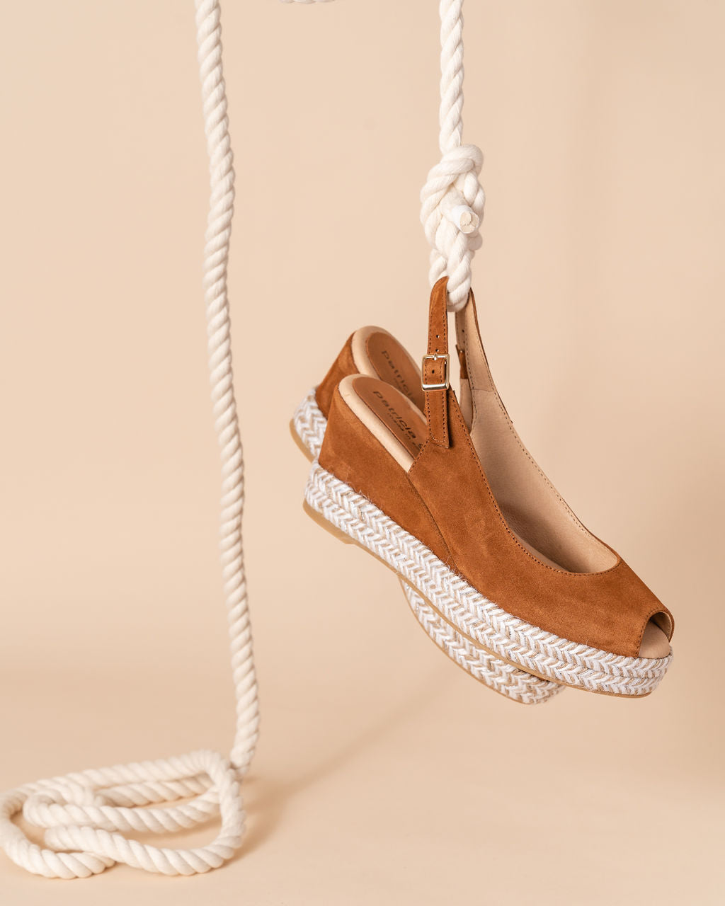 Piper Peep-Toe Slingback Espadrille