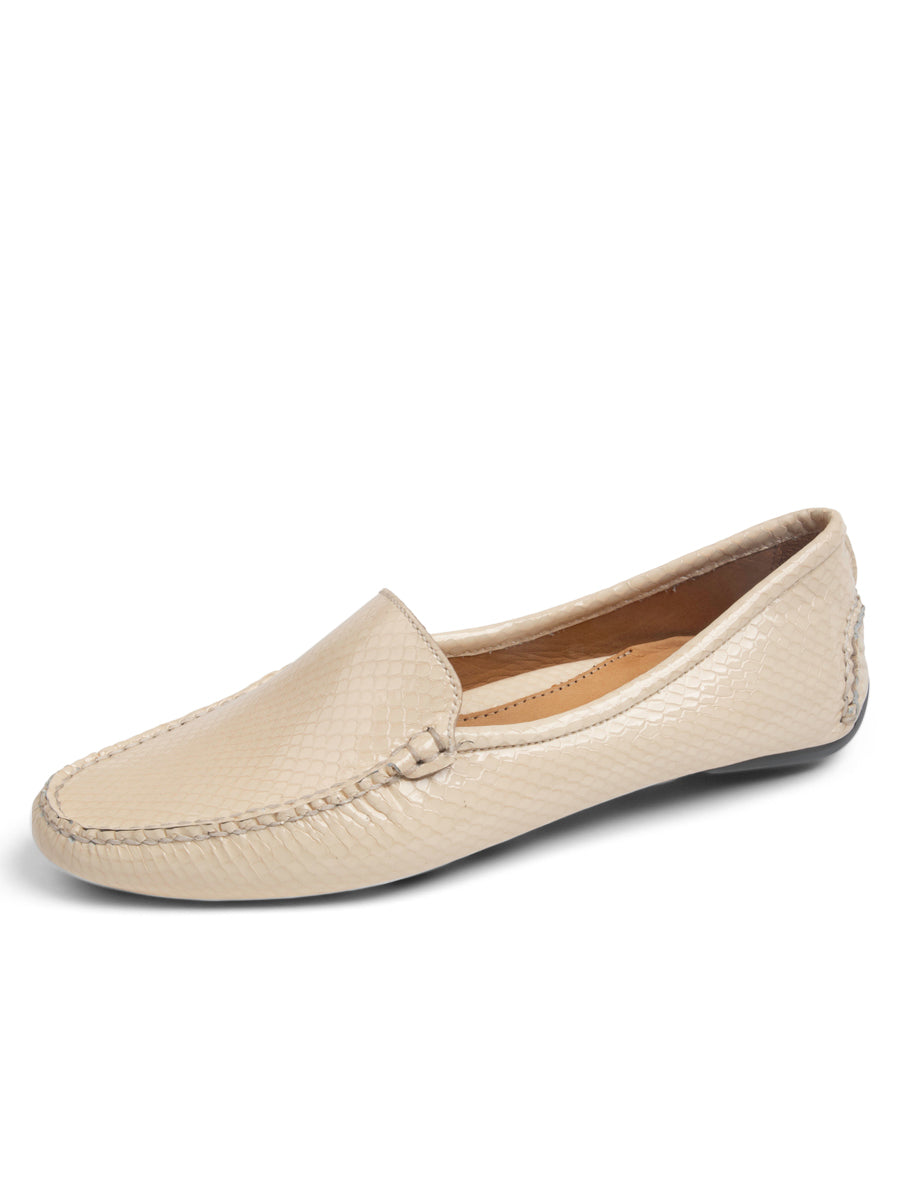 Jillian Driving Moccasin in Snake