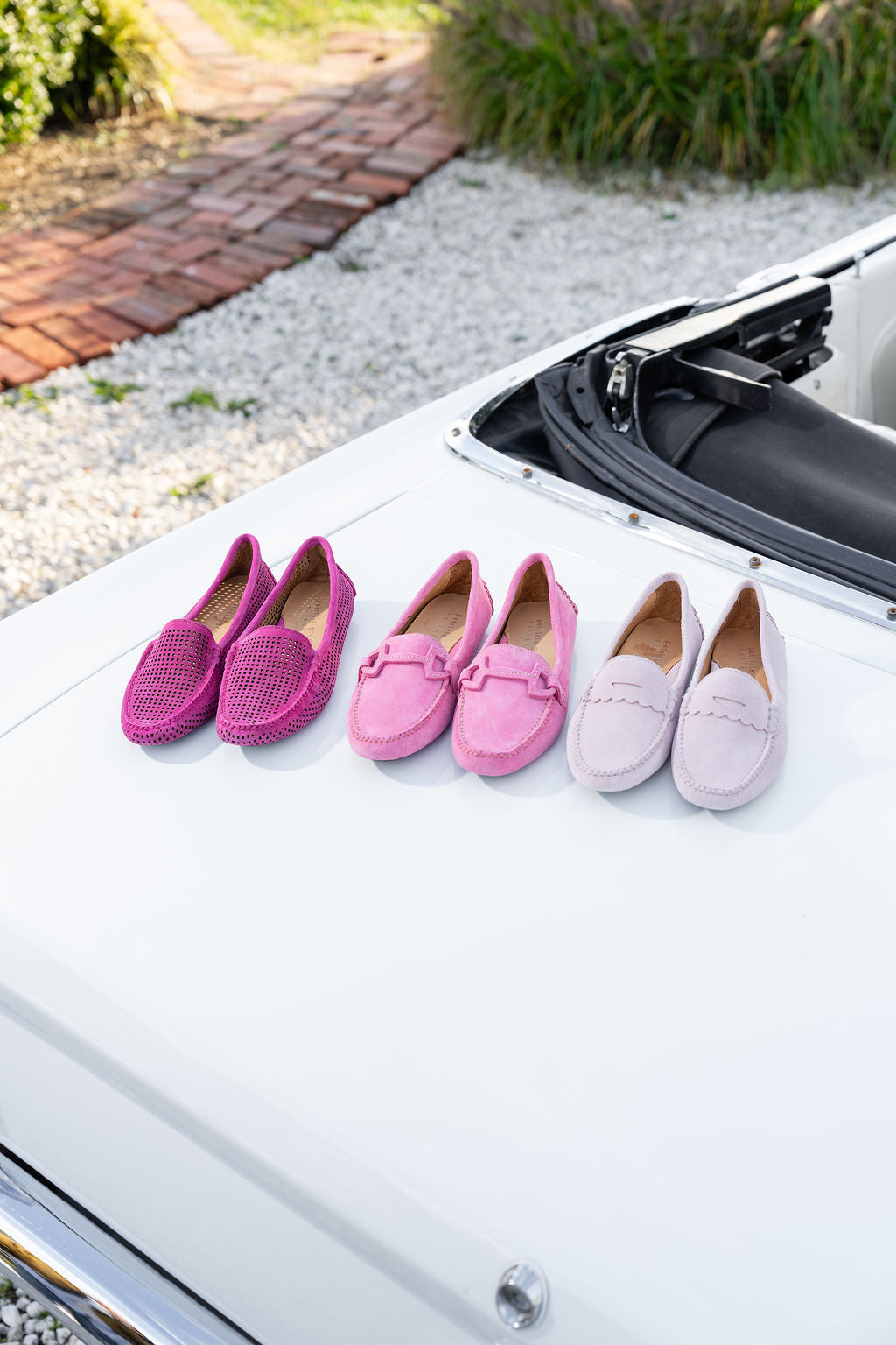 Barrie Perforated Driving Moccasin