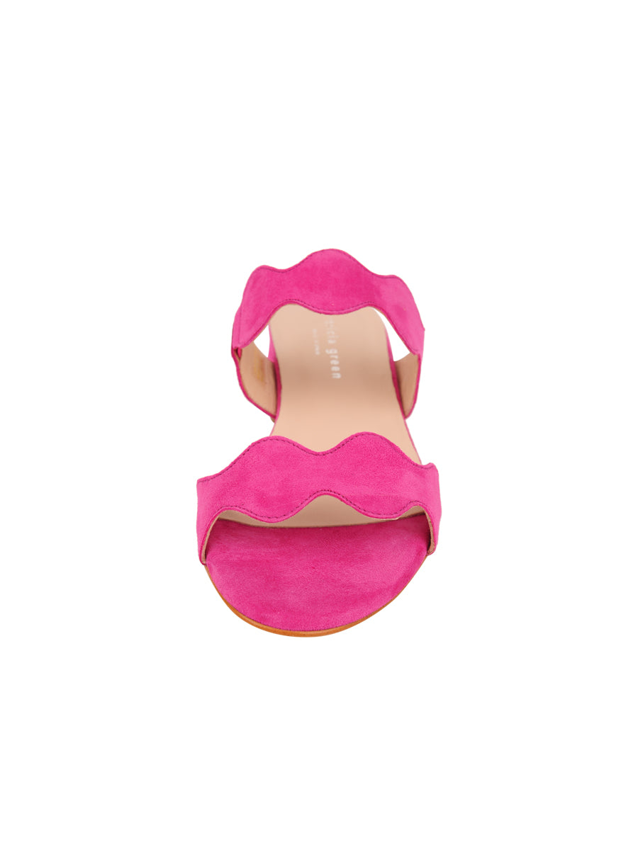 Emilia Scalloped Sandal