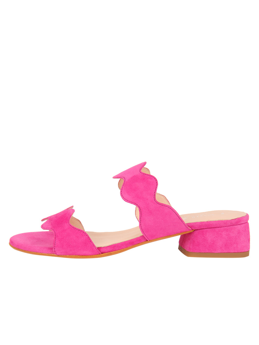 Emilia Scalloped Sandal