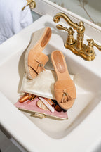 Riviera Bamboo Buckle Clutch