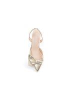 London Bow Kitten Heel