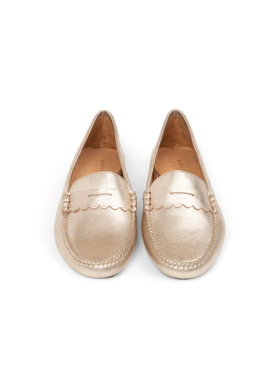 Janet Scalloped Driving Shoe