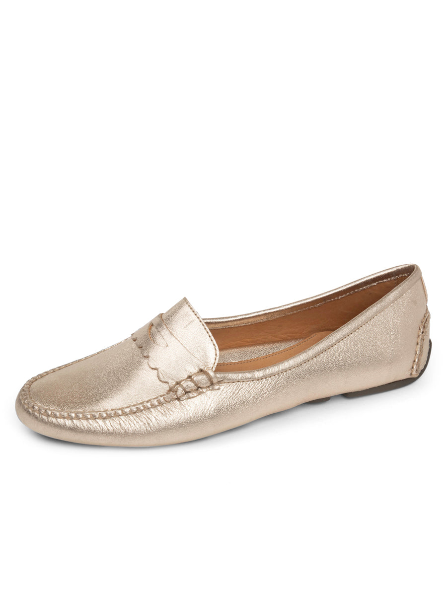 Janet Scalloped Driving Shoe