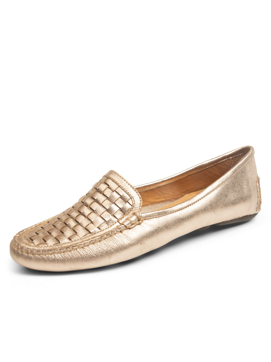 Kelly Woven Driving Moccasin